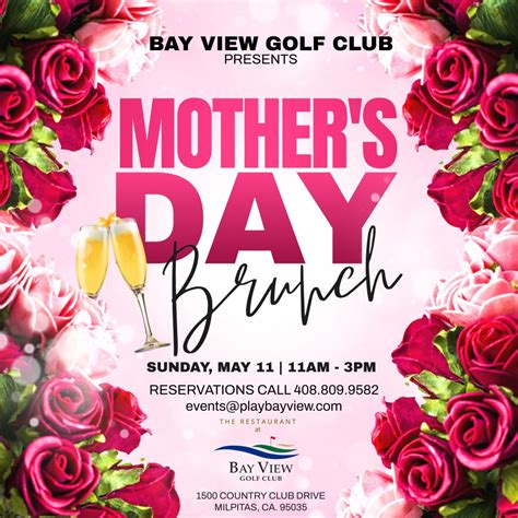 Mothers Day Brunch, 1500 Country Club Drive, Milpitas, CA, United ...