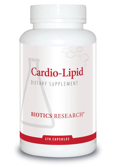 Biotics, Cardio-Lipid 270 Capsules | Cardiovascluar Support India – FMI ...