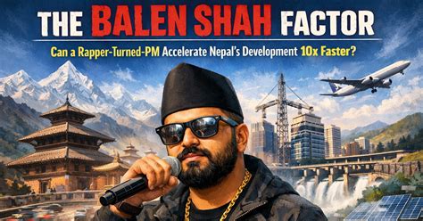 Can a Rapper-Turned-PM Accelerate Nepal's Development 10x Faster?