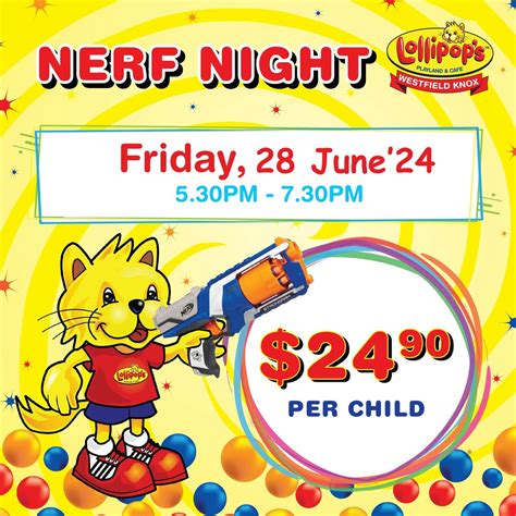Nerf Night!!, Shop 9068A Westfield Knox Ozone, 425 Burwood Highway ...