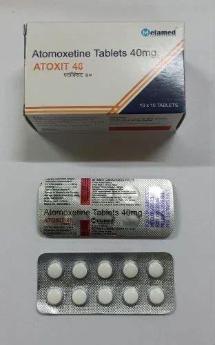 Nervous System Medicines - ATOXIT 40MG TABLET Trader - Wholesaler ...