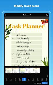 Adobe Scanner App Android 的图像结果