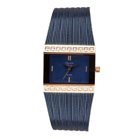 Buy Alexandre Christie AC 2561 LHB Classic Watch For Ladies - Blue ...