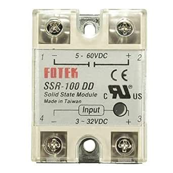 3NH® SSR-100 DD Solid State Module Solid-State Relay DC-DC 100A 3-32V ...