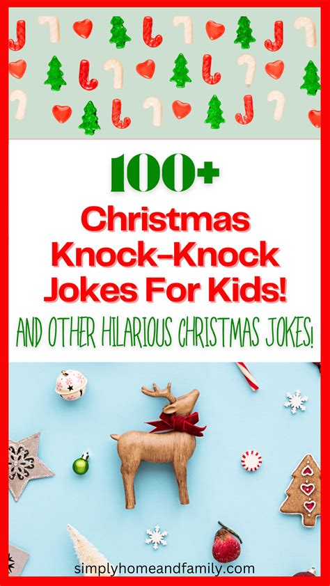 100+ Funny Christmas Knock-Knock Jokes For Kids 2024 - Simply Home And ...