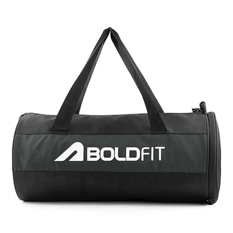 Boldfit Gym Bags for Men with Separate Shoe Compartment Unisex Duffle ...