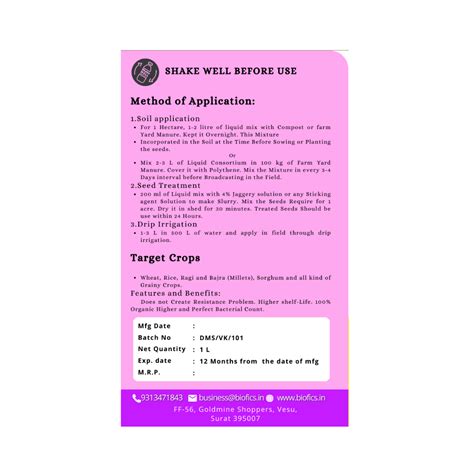 Biofics® Grain Star| Growth booster – Biofics Private Limited