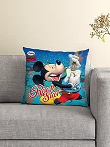Buy Disney- Athom Living- Mickey Mouse Cushion Cover with Filled ...