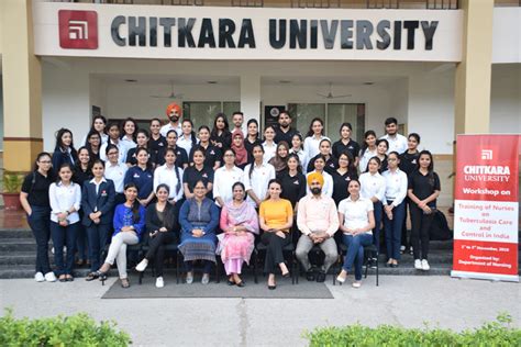 Future nurses train on 'Tuberculosis Care & Control' | Chitkara University