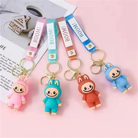 Boom Buddy Standing Labubu Keychain