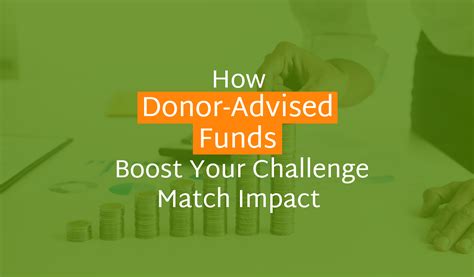 How Donor-Advised Funds Boost Your Challenge Match Impact