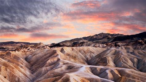 Download Death Valley Sunset Mountains Wallpaper | Wallpapers.com