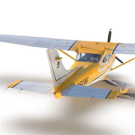 3D model Cessna 182 Skylane Yellow | 3D Molier International