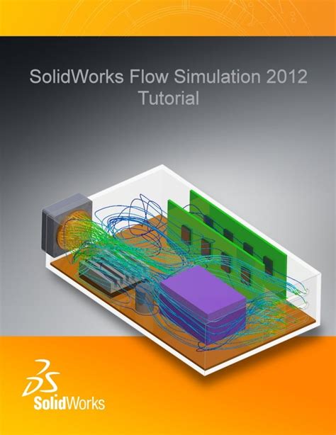 Flow Simulation Solidworks Tutorial 的图像结果