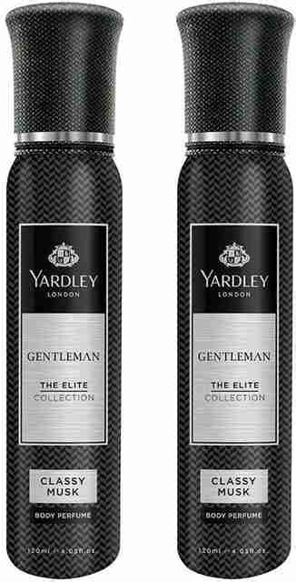 Buy Yardley London Gentleman Classy Musk No Gas Body Perfume - 240 ml ...