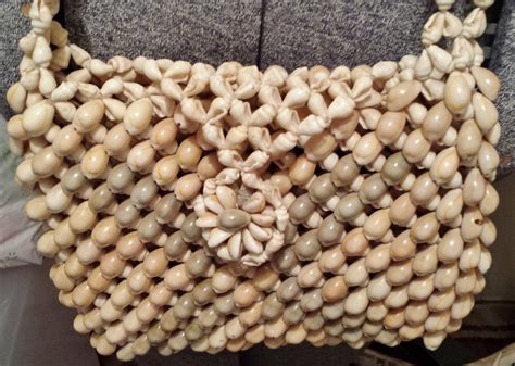 Image result for How to Design a Bag Using Cowrie Shells