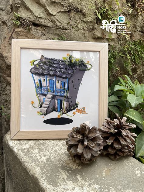 Pahadi House Painting (Uttarakhand Migration) | MORI