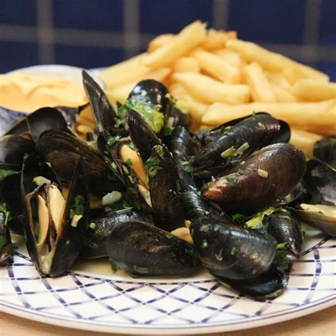 Moules-Frites (Belgian-Style Mussels with Double-Fried Fries) - CHEF Dumas