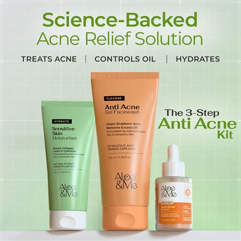 3-Step Anti Acne Kit – aloeandme