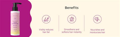 Arata Onion Conditioner for Hair Fall Defense & Control - 200ml