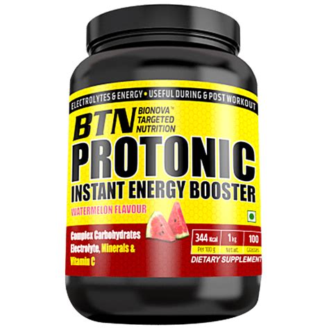 Buy BTN Sports Protonic Instant Energy Booster - Watermelon Flavour ...