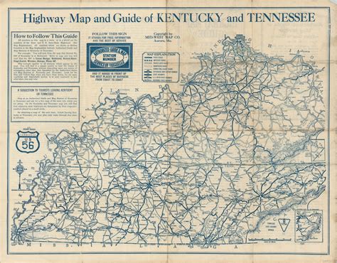 Area Of Kentucky Tennessee Map