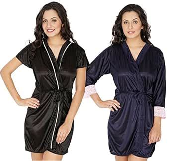 Buy Klamotten Satin Babydoll Women Nightwear Pack of Two 211K-209N ...