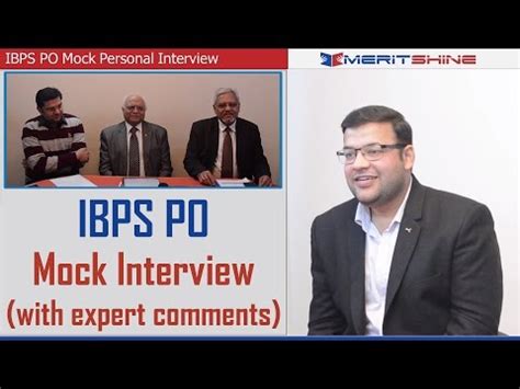 Bank Interview Preparation - IBPS Interview Mock 2 Video Lecture - Banking