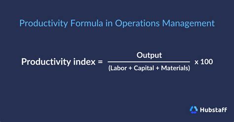 Productivity Calculation Examples 的图像结果