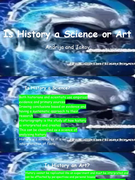 Is History a Science or Art - Andrija and Jakov (1) | PDF