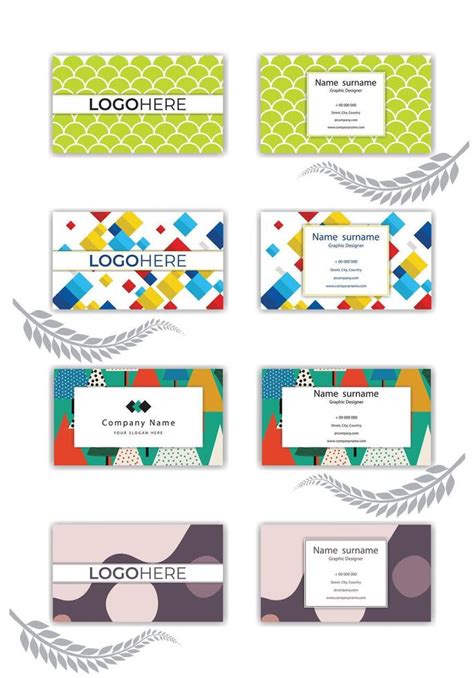 Business Card Printing Template 的图像结果