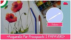 come dipingere fiori corso di acquerello base come dipingere i papaveri con come dipingere fiori corso di acquerello base come dipingere i papaveri con