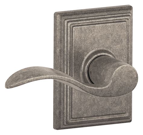 SCHLAGE, Passage Lever Locksets, Nickel, Door Lockset - 49ZH05|F10 ACC ...