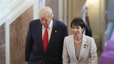 Donald Trump meets Japan's new prime minister Sanae Takaichi - president of japan 2026