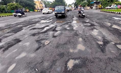 Bhopal: Rain Wrecks Recently Repaired Roads In City