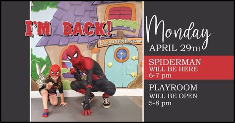 Meet Spider-Man, Enchanted Playroom, Dardenne Prairie, 29 April 2024 ...