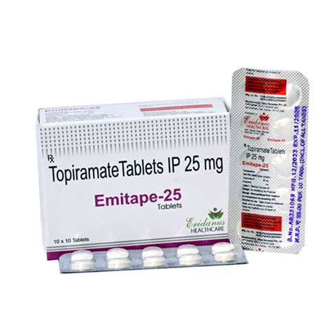 EMITAPE-25 TABLETS Eridanus Healthcare