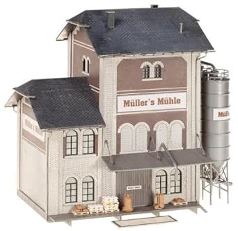 Buy Faller 130228 Industrial Flour Mill HO Scale Building Kit Online at ...