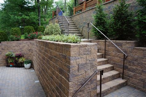 Retaining Wall Stair Ideas Retaining Wall Stairs Steps Design Ideas
