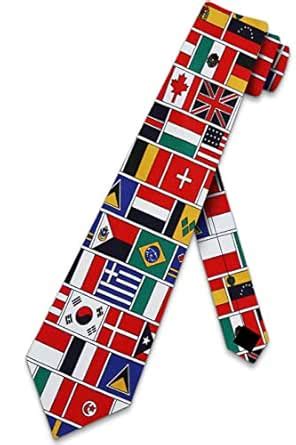 Buy World FLAGS Neckties TIES at Amazon.in