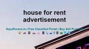 house for rent advertisement - Free property listing site & A