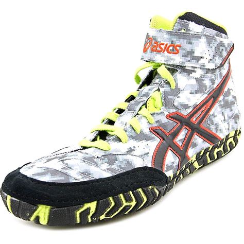 ASICS Aggressor 2 LE Mens Wrestling Shoe 7.5 Digital Camouflage: Amazon ...