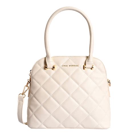 Buy Lino Perros Women White Coloured Hand Bag Online