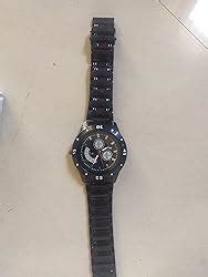 The Shopoholic Black Dial Stainless Steel Chain Analogue Wrist Watch ...