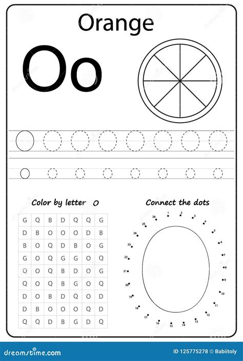 Letter O Writing Worksheet and Dot to Dot | Made By Teachers ...