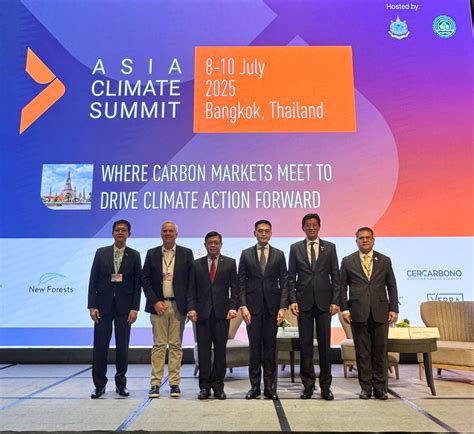 ตลาดหลักทรัพย์ฯ ร่วมขับเคลื่อนตลาดคาร์บอนไทยในเวที Asia Climate Summit ...