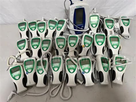 Lot of 24 Welch Allyn SureTemp Plus Thermometers & (1) Spot Vital Signs ...