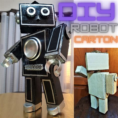 Comment Fabriquer Un Robot En Carton 的图像结果