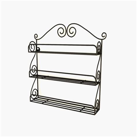 Buy HOME SPARKLE Metal 3-Tier Kitchen Rack from Home Sparkle at just ...