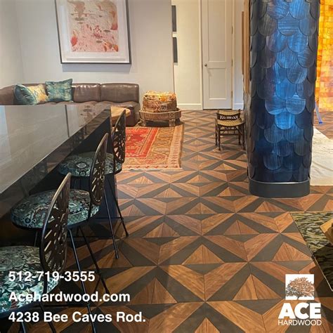 Ace Hardwood Flooring on LinkedIn: Custom! The pattern turned out ...
